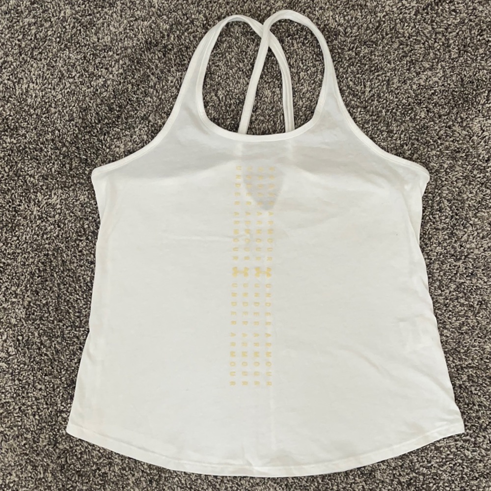Under Armour White Tank
